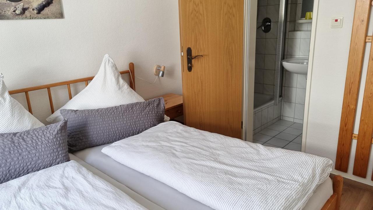 Haus Borkumitte Appartement Luettje Hoern Esterno foto