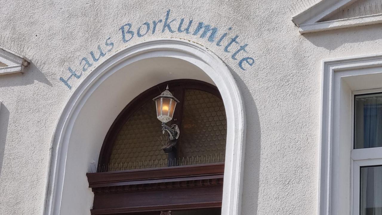 Haus Borkumitte Appartement Luettje Hoern Esterno foto