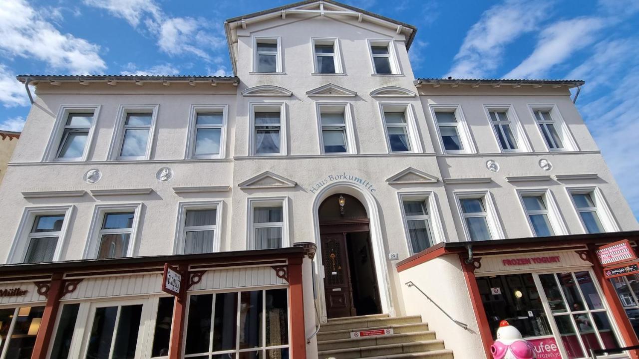 Haus Borkumitte Appartement Luettje Hoern Esterno foto